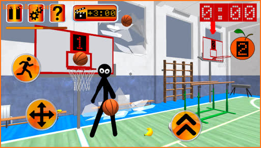 Stickman Teacher. Basketball Basics screenshot