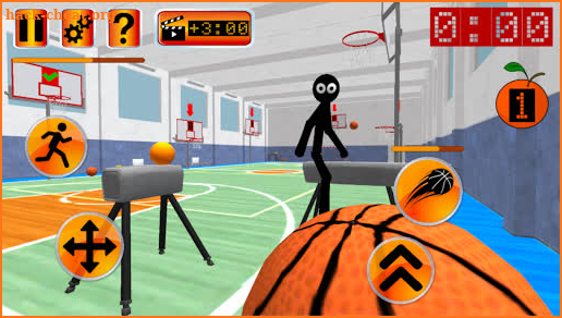 Stickman Teacher. Basketball Basics screenshot