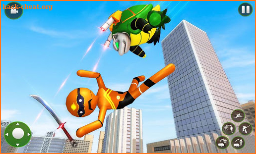 Stickman Turtle Hero Gangster Crime Mafia screenshot