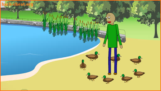 Stickman vs Baldy. Excursion to the zoo. screenshot