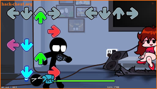 Stickman Vs Boyfriend FNF Mod screenshot