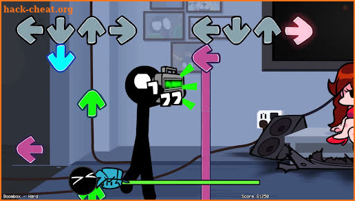 Stickman Vs Boyfriend FNF Mod screenshot