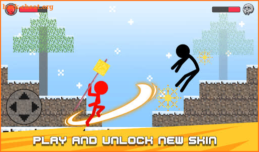 Stickman vs Craftman screenshot