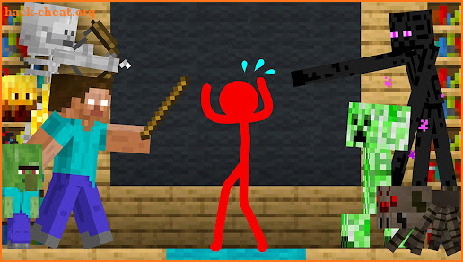 Stickman vs Craftman Tower War screenshot