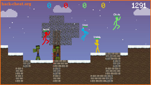 Stickman vs Multicraft: Survival Craft Pocket screenshot