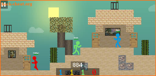 Stickman vs Multicraft: Zombie Apocalypse screenshot