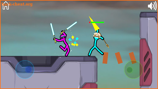 Stickman War: 2 Player Games screenshot