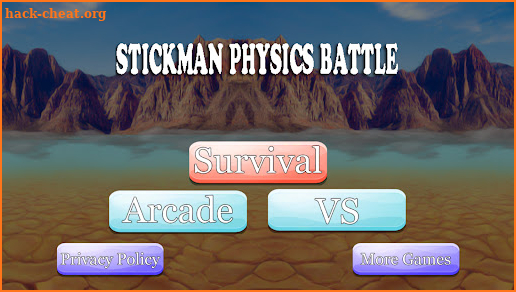 Stickman War: 2 Player Games screenshot