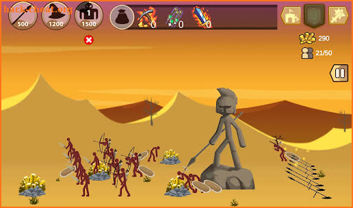 Stickman War: Battle of Honor screenshot