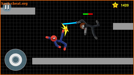 Stickman Warriors Fight Battle screenshot