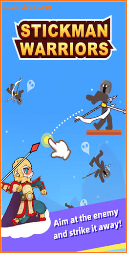 stickman warriors-oriental screenshot