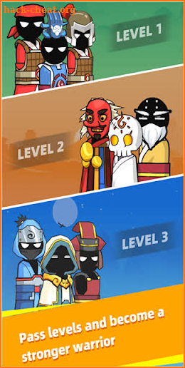 stickman warriors-oriental screenshot