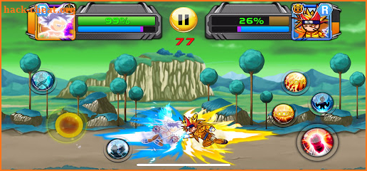 Stickman Warriors Super Heroes screenshot