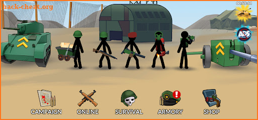 Stickman WW2 screenshot