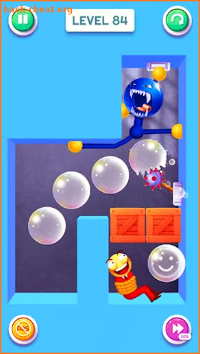 Sticky Man Stretch Game screenshot