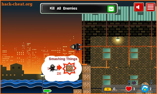 Sticky Ninja Missions:Action-packed Adventure Game screenshot