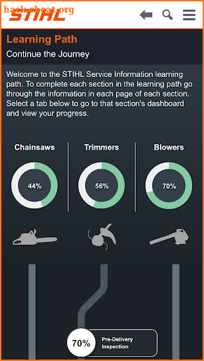 STIHL Service screenshot