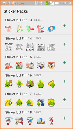 Stiker Hari Raya Idul Fitri screenshot