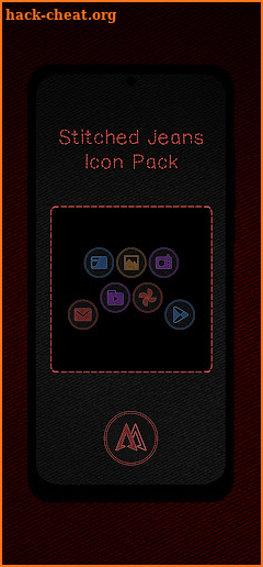 Stitched Jeans Icon Pack screenshot