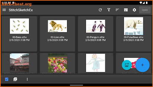 StitchSketchEx Mobile screenshot