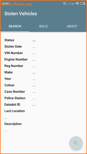 Stolen Vehicles screenshot