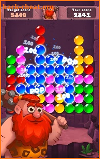 Stone Age Bubble Popper screenshot