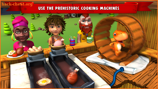 StoneAge Chef: The Crazy Restaurant & Cooking Game screenshot