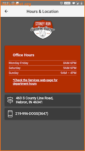 Stoney Run Canine Camp screenshot