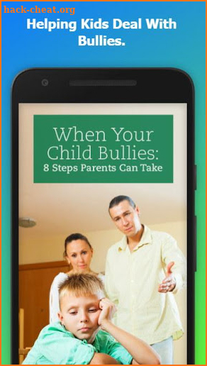 Stop Bullying your Child screenshot