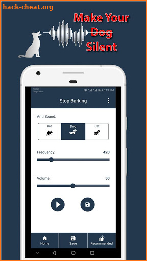 Stop Dog Bark: Anti Dog Barking Whistle screenshot
