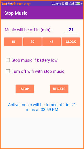 Stop Music screenshot