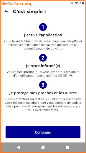 StopCovid France screenshot