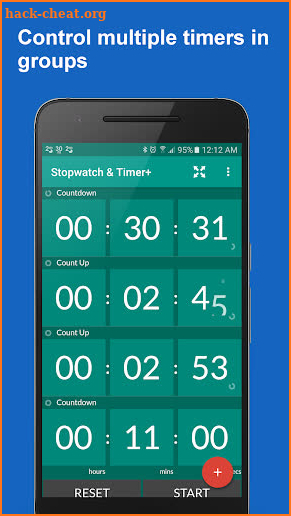 Stopwatch & Timer+ screenshot