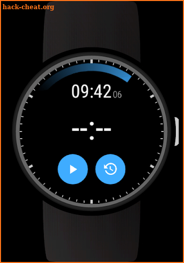 Stopwatch for Wear OS (Android Wear) screenshot