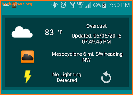 Storm Alert Lightning & Radar screenshot