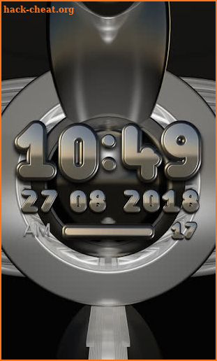 STORM Digital Clock Widget screenshot