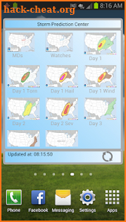 Storm Prediction Center Widget screenshot