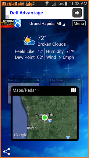 Storm Team 8 - WOODTV8 Weather screenshot