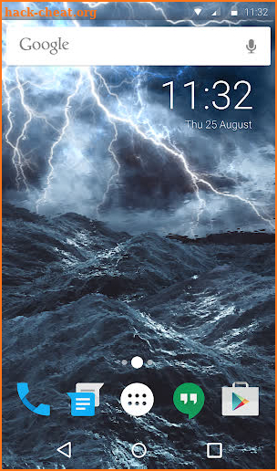 Stormy Sea Animated Keyboard + Live Wallpaper screenshot