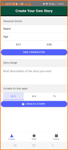 Story Factory screenshot