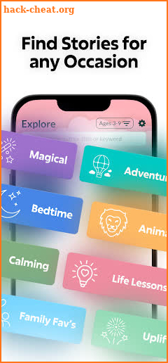 StoryNest Kids Audio Stories screenshot