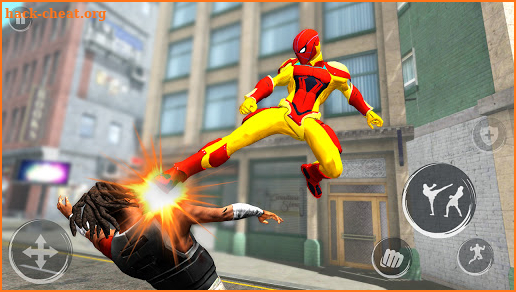 Strange Robot Superhero: 3D Robot Spider battle screenshot