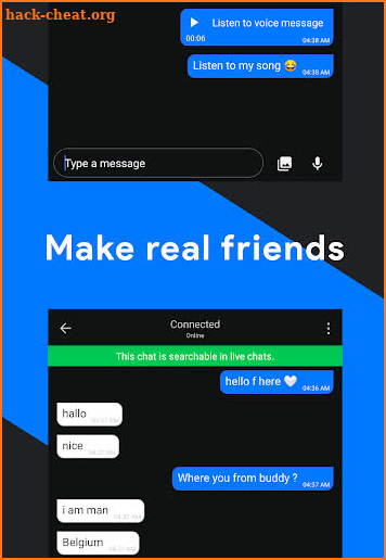 Stranger Chat : match random, anonymous chat rooms screenshot