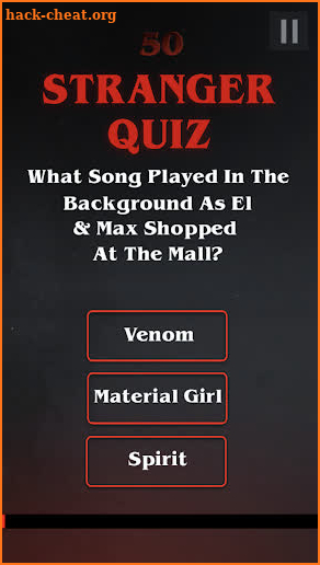 Stranger Quiz - Stranger Things fan Quiz screenshot