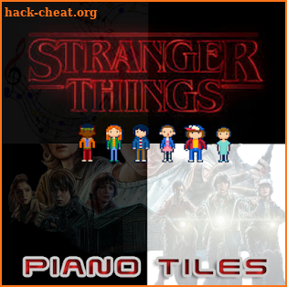 Stranger Things Game Piano Tiles screenshot