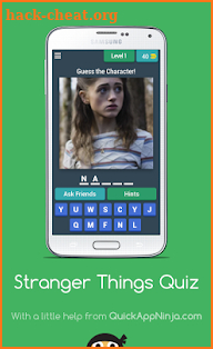 Stranger Things Quiz screenshot