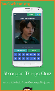 Stranger Things Quiz screenshot