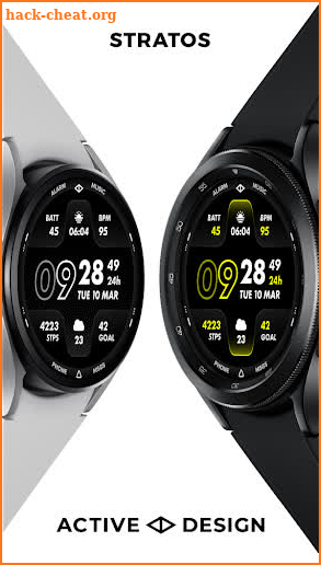 Stratos: Digital Watch Face screenshot