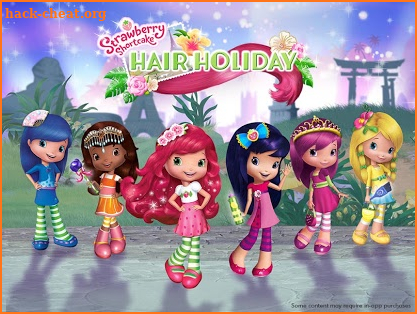 Strawberry Shortcake Holiday Hair screenshot