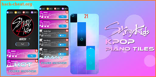 Stray Kids Piano Tiles - KPOP 🎹 screenshot